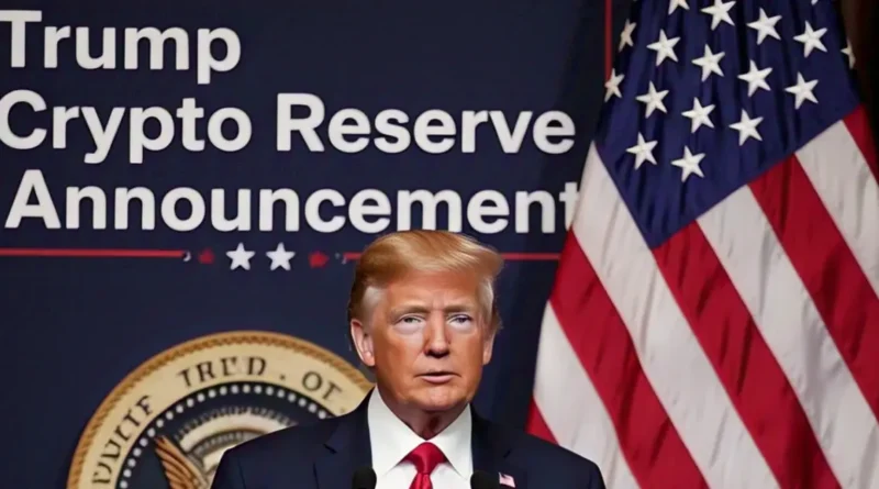 Donald Trump's Crypto Reserve Announcement