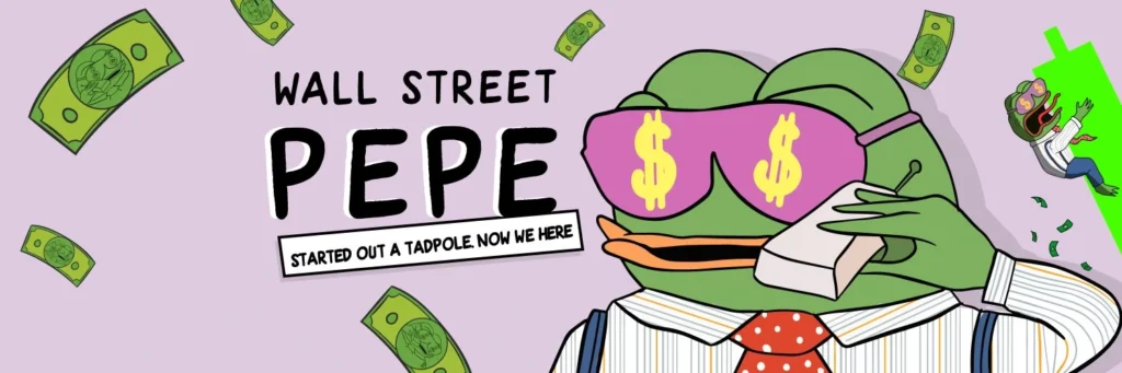 Wall Street Pepe Meme Coin