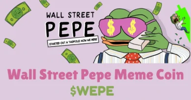 Wall Street Pepe Meme Coin $WEPE