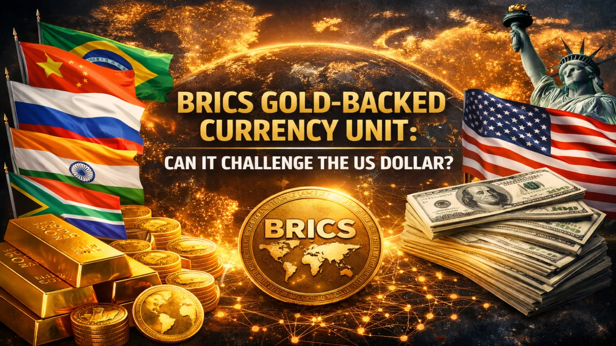 BRICS Launch Gold-Backed Currency Unit: Can It End Dollar Dominance?